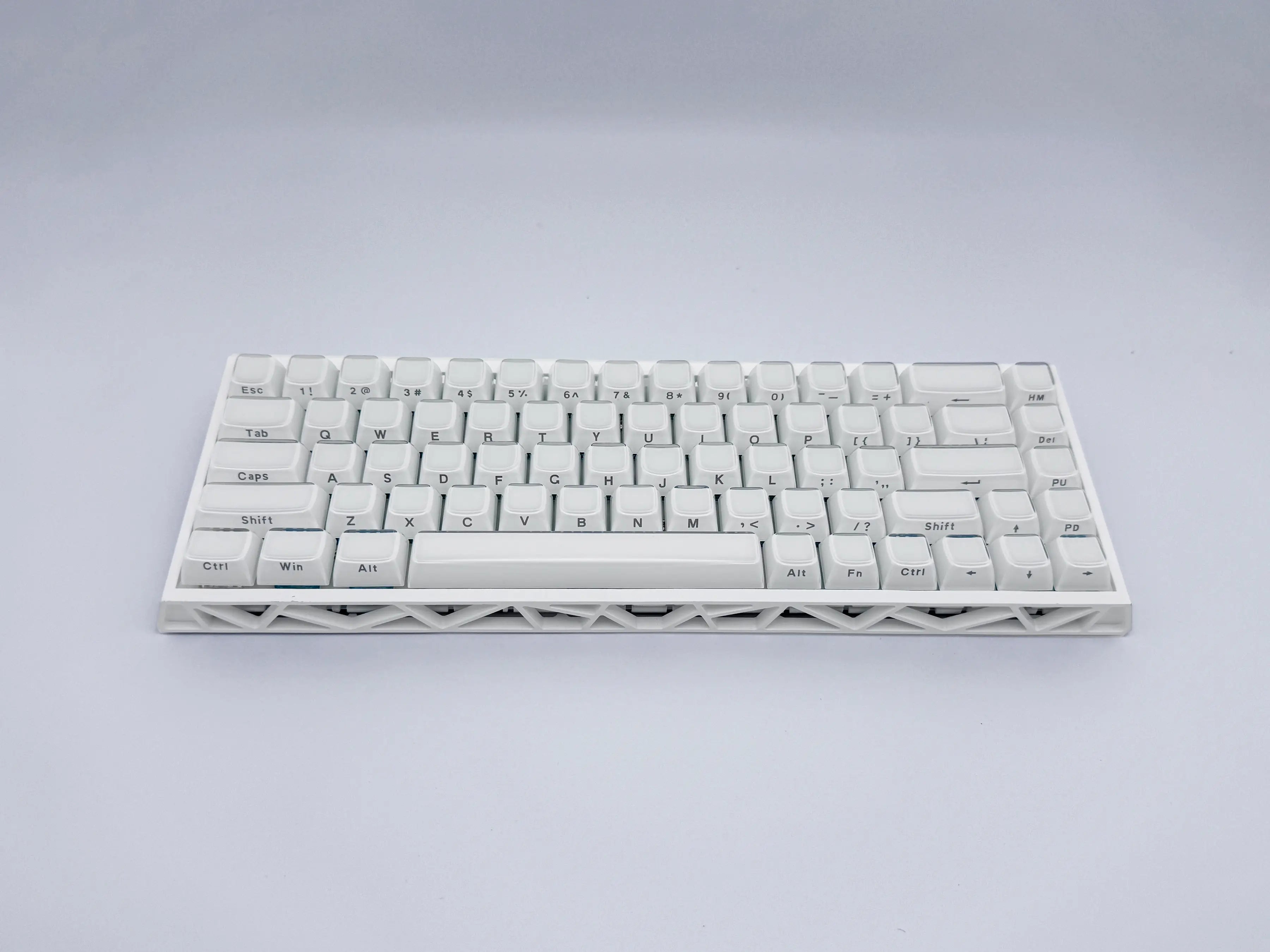 Hollow 68% Mechanical Keyboard - Bluetooth/2.4G Wireless/Wired Connection RGB HiFi Keyboard for Typing & Gaming