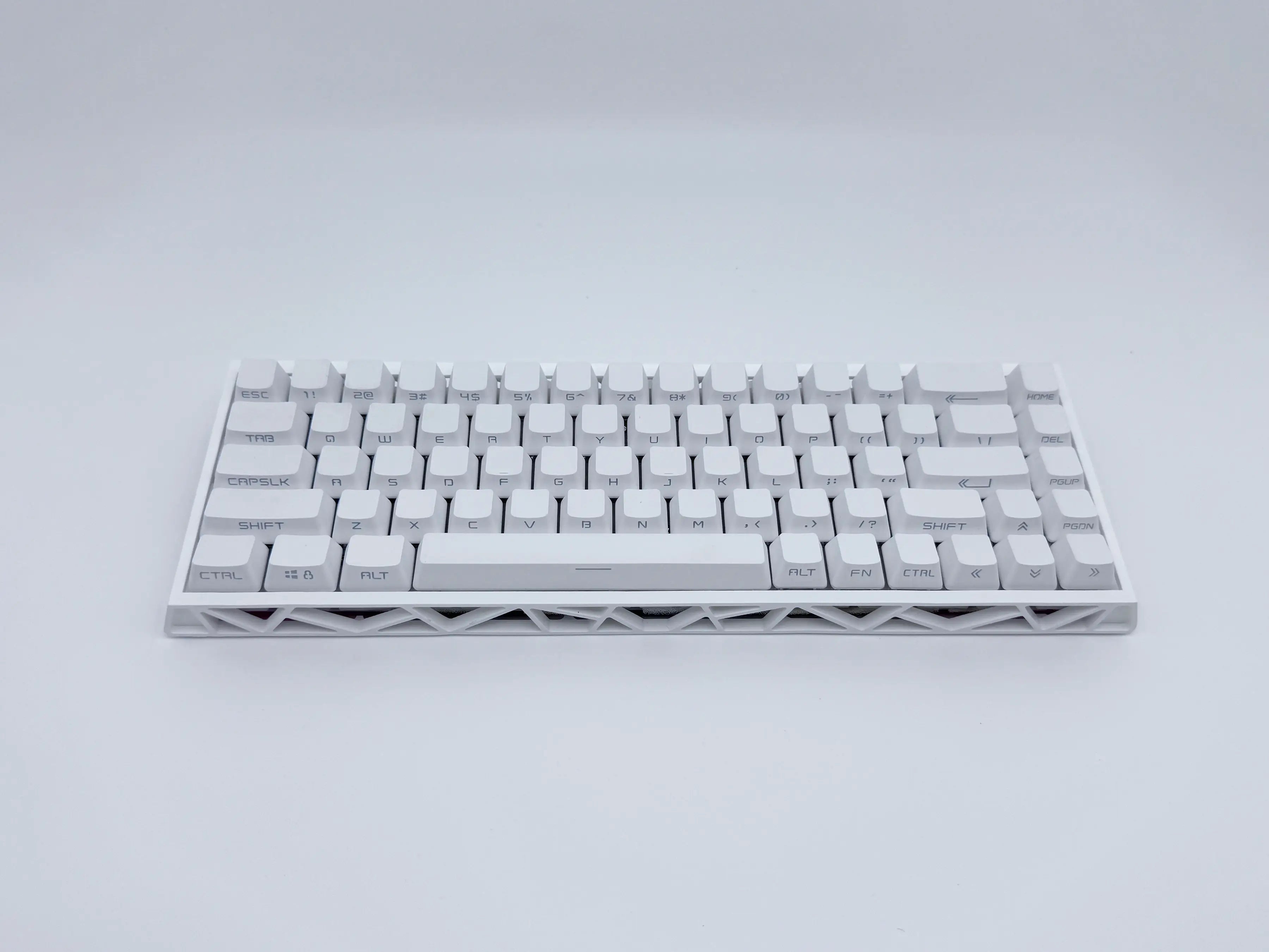 Hollow 68% Mechanical Keyboard - Bluetooth/2.4G Wireless/Wired Connection RGB HiFi Keyboard for Typing & Gaming