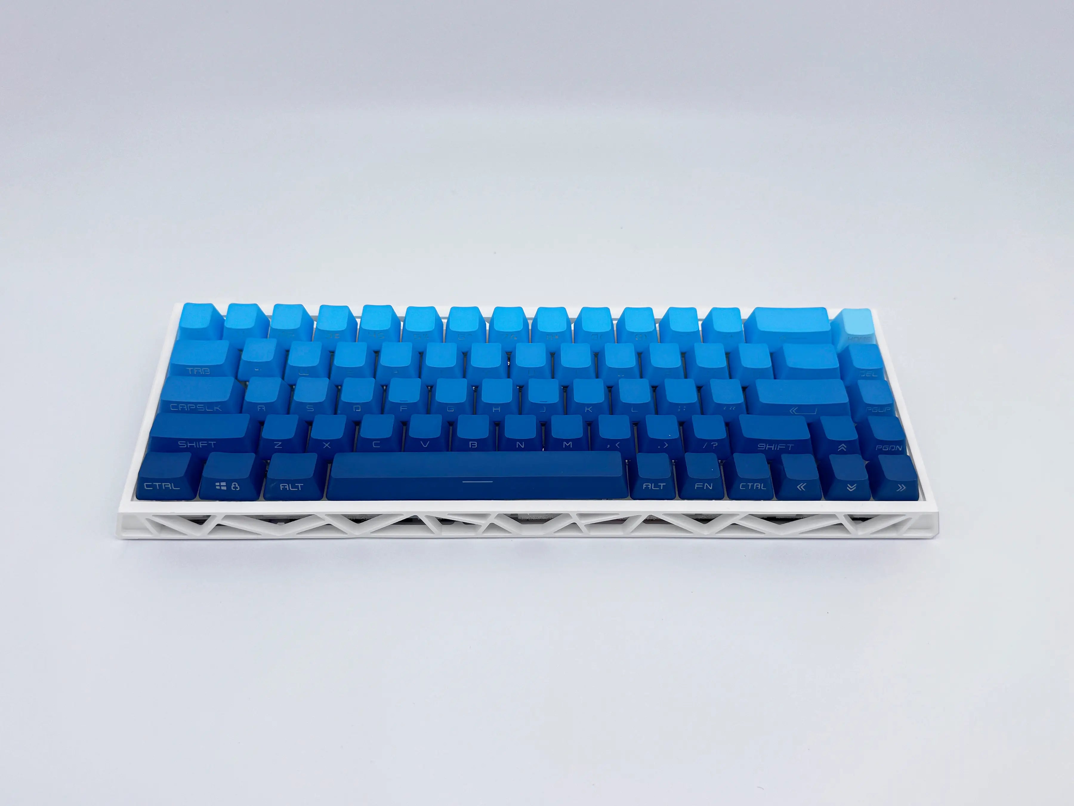 Hollow 68% Mechanical Keyboard - Bluetooth/2.4G Wireless/Wired Connection RGB HiFi Keyboard for Typing & Gaming