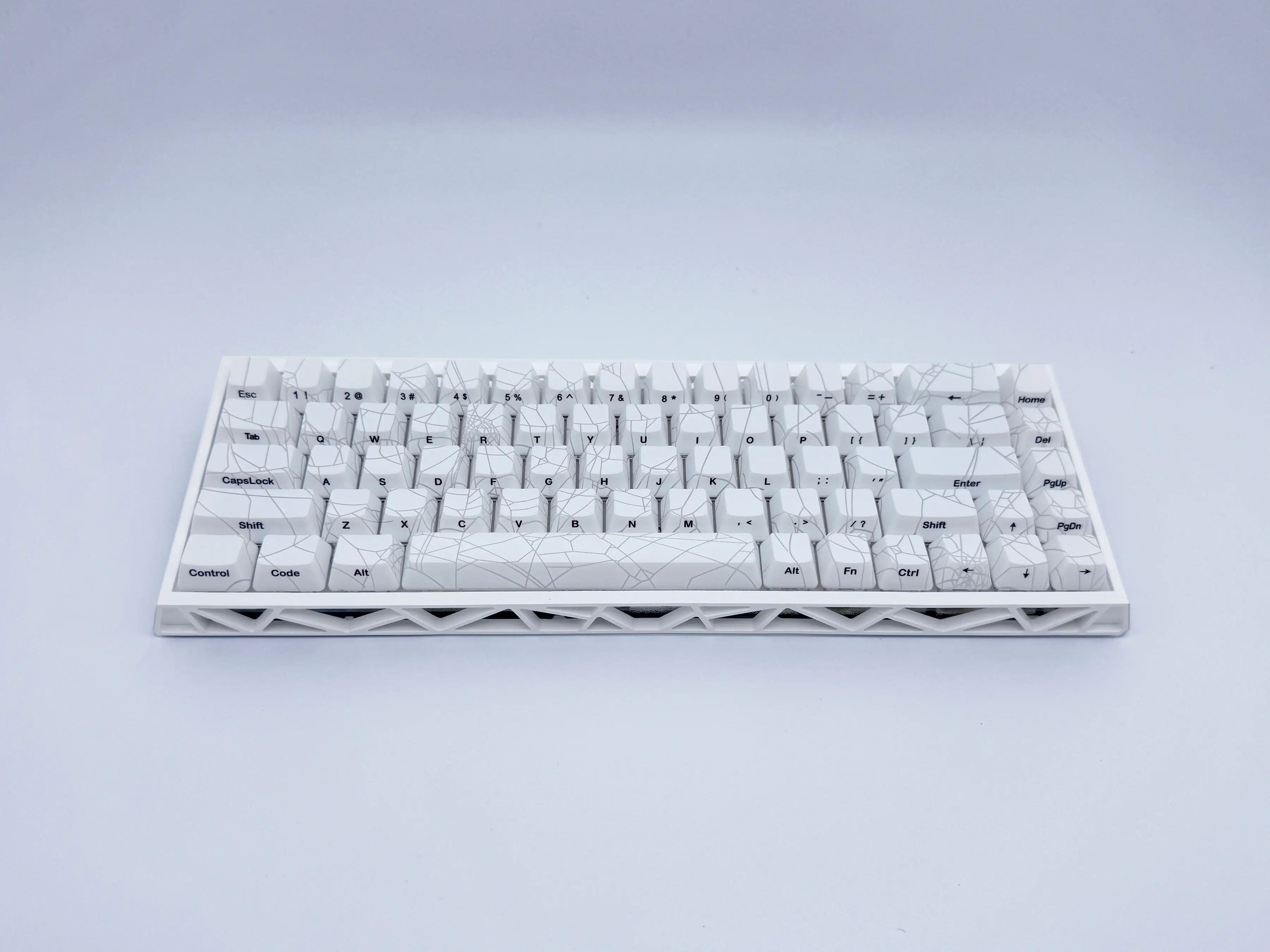 Hollow 68% Mechanical Keyboard - Bluetooth/2.4G Wireless/Wired Connection RGB HiFi Keyboard for Typing & Gaming