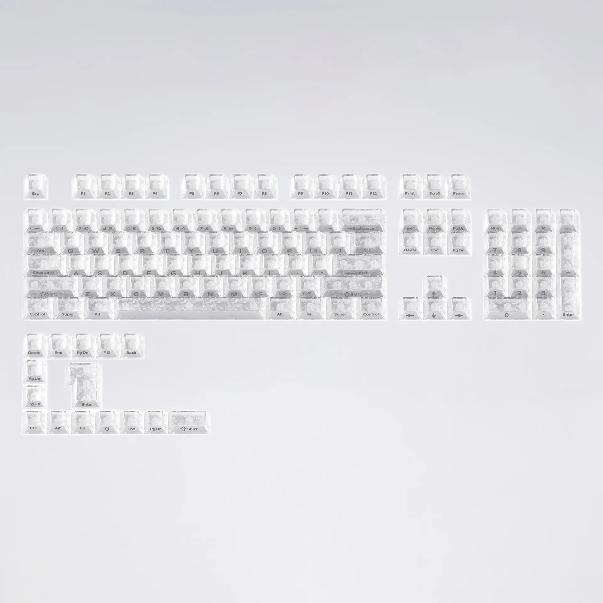 Ice Carbon Keycap Set Main image