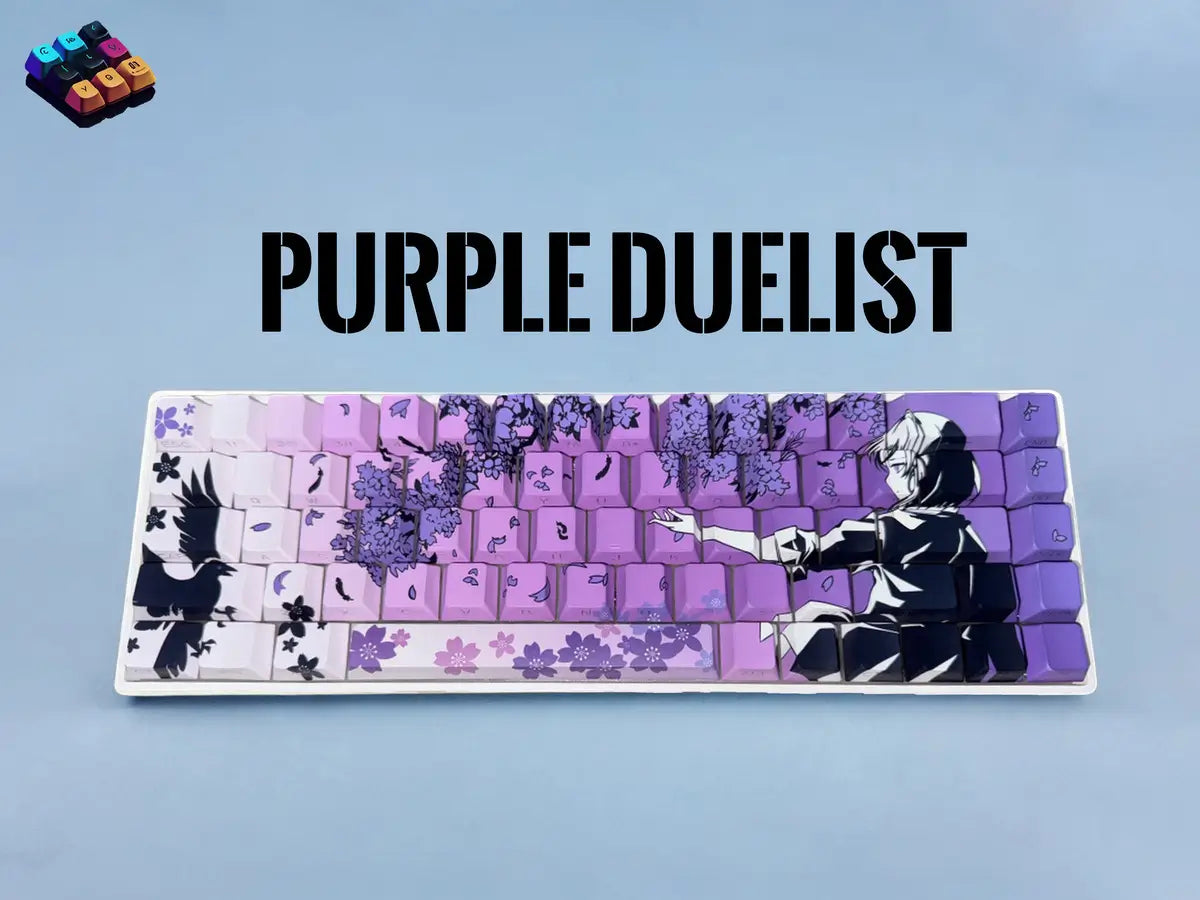 Tapkx Purple Duelist KX68 mechanical keyboard