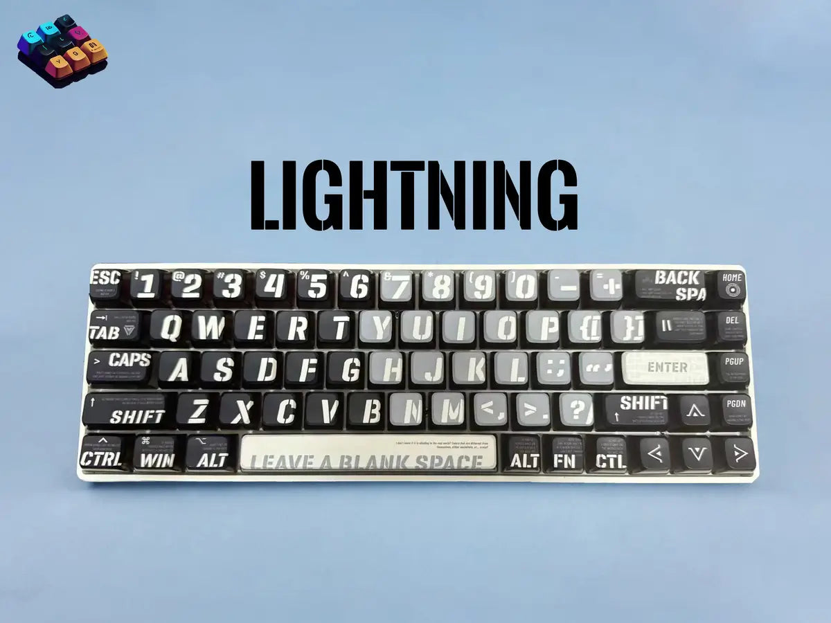 Tapkx Lightning KX68 mechanical keyboard