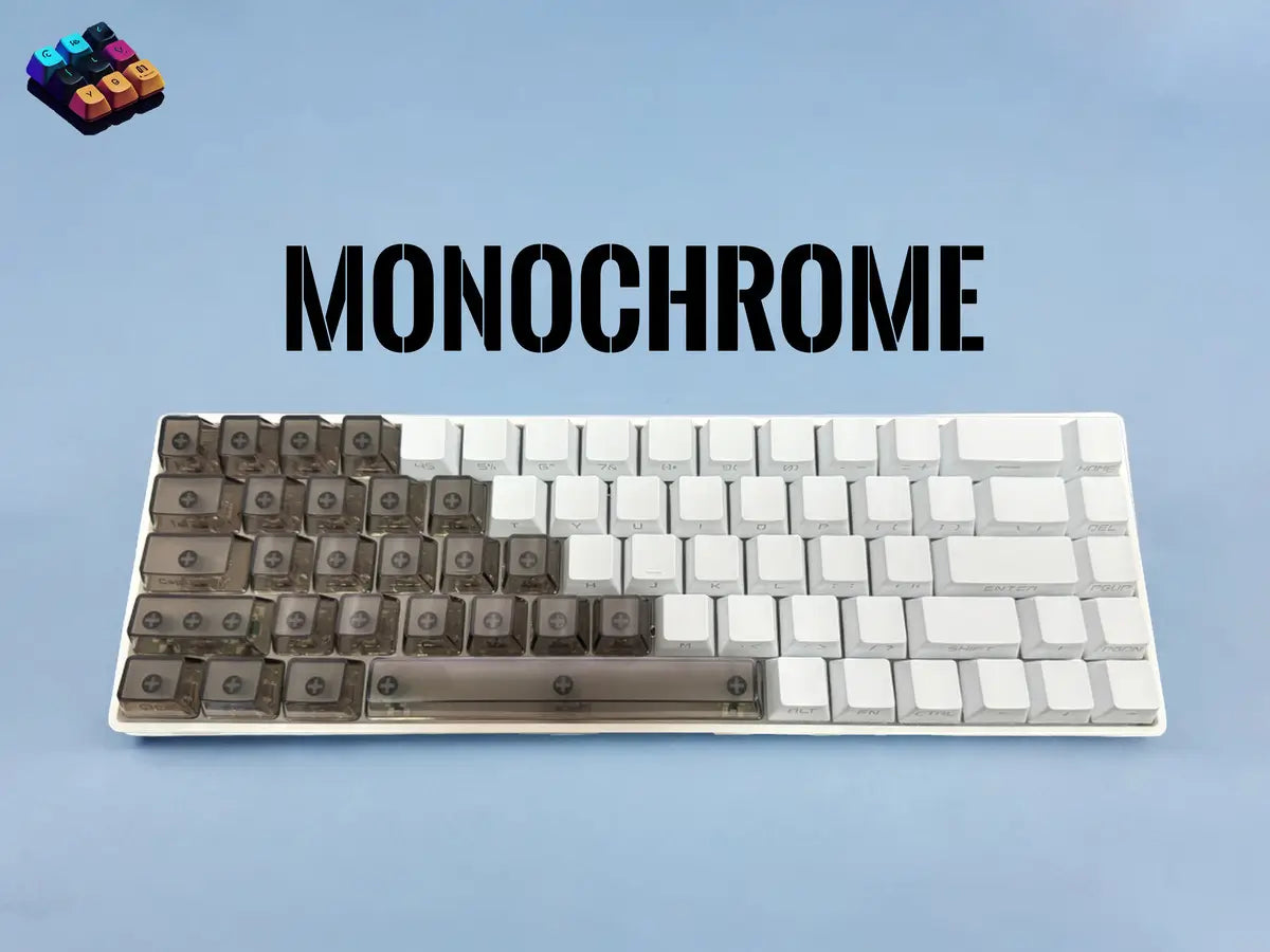 Tapkx Monochrome KX68 mechanical keyboard