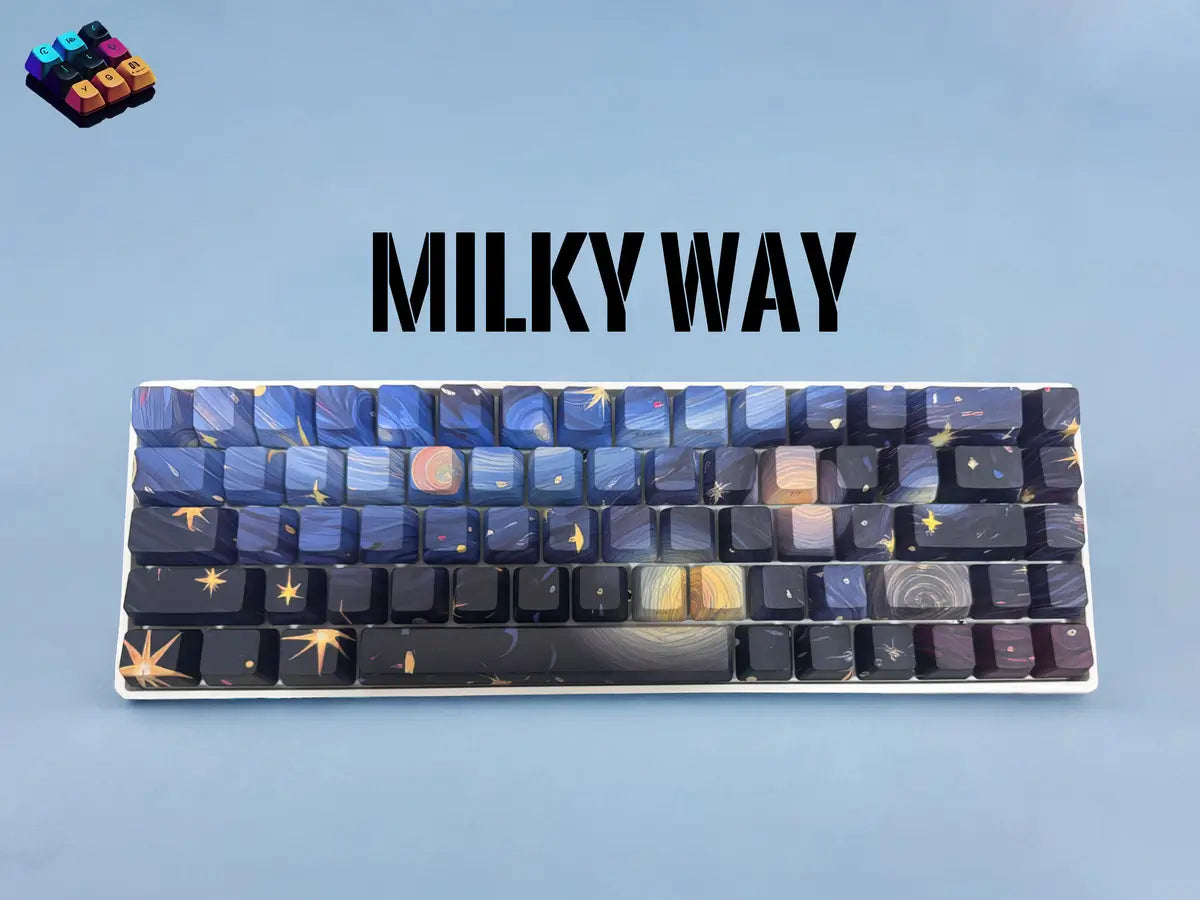 Tapkx Milky way KX68 mechanical keyboard