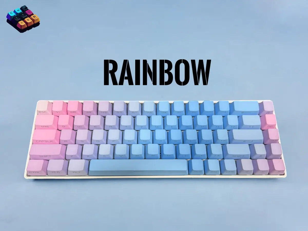 Tapkx Rainbow KX68 mechanical keyboard