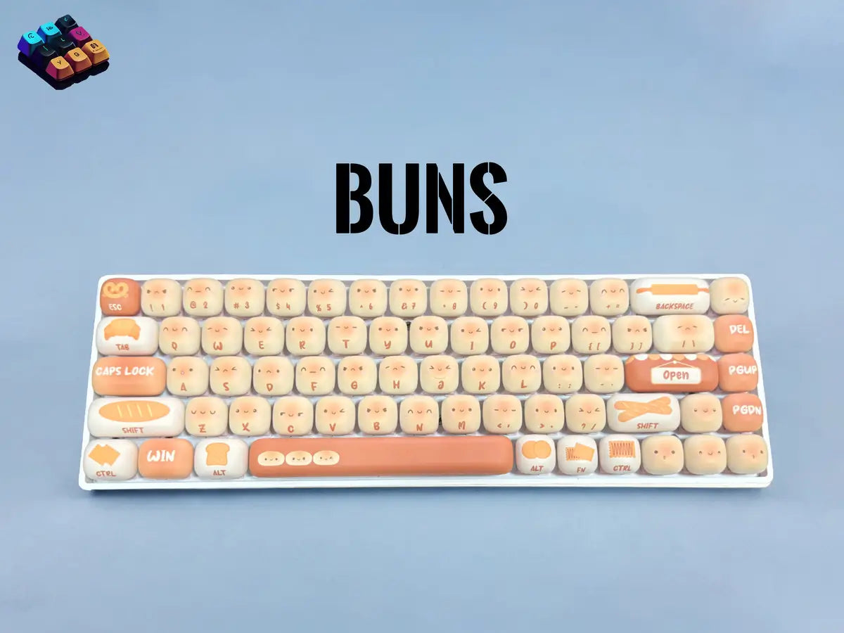 Tapkx Buns KX68 mechanical keyboard