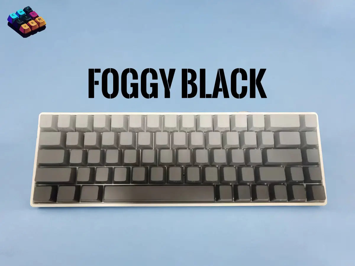 Tapkx Foggy Black KX68 mechanical keyboard